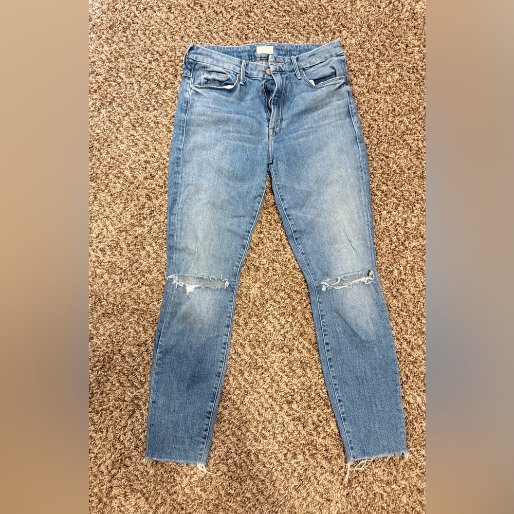 MOTHER Light Blue Denim